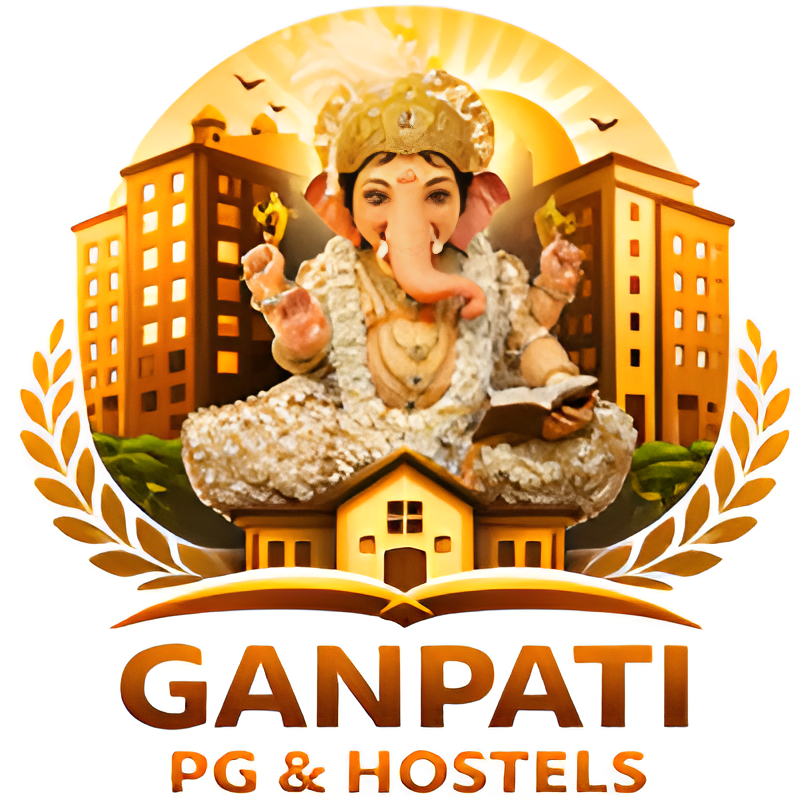 Ganpati PG and Hostels logo