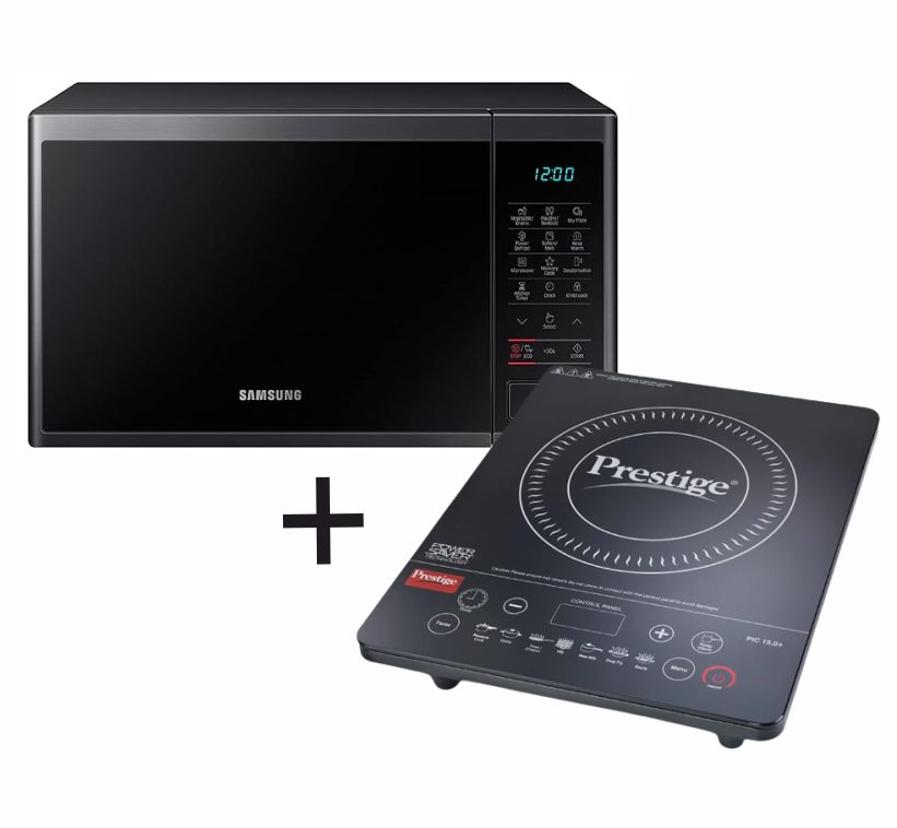 Induction and microwave in shared kitchen